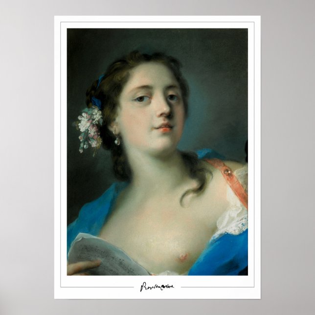 Rosalba Carriera Zedign Art Poster #4 (Framsidan)