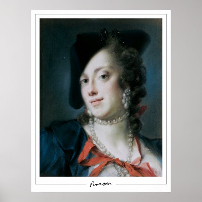 Rosalba Carriera Zedign Art Poster #6 (Framsidan)
