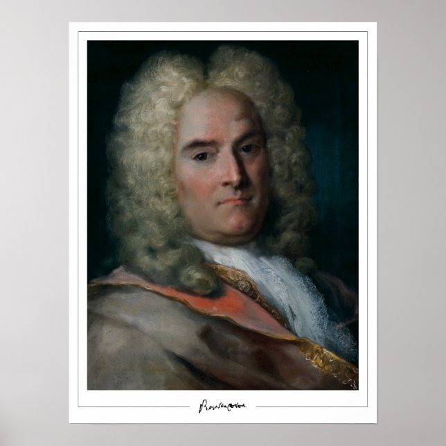 Rosalba Carriera Zedign Konstaffisch #10 Poster (Framsidan)