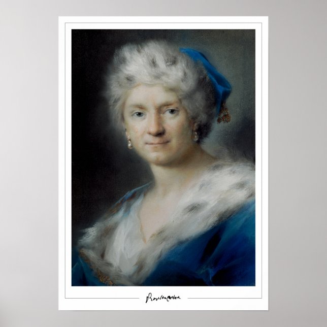 Rosalba Carriera Zedign konstaffisch #8 Poster (Framsidan)