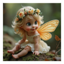 Rosalia Fairy Glansig Affisch