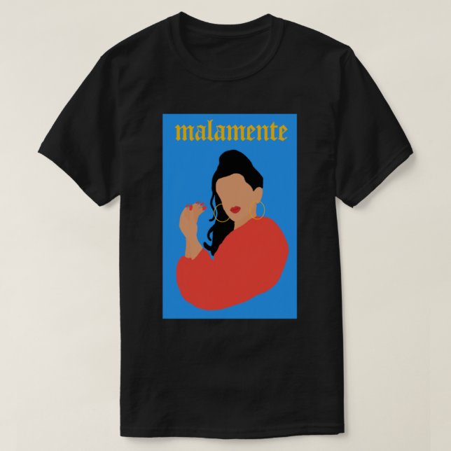 Rosalia Malamente T Shirt (Design framsida)