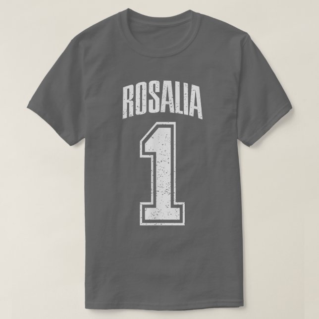 Rosalia Supporter nummer 1 Biggest Fläkt T-Shirt (Design framsida)