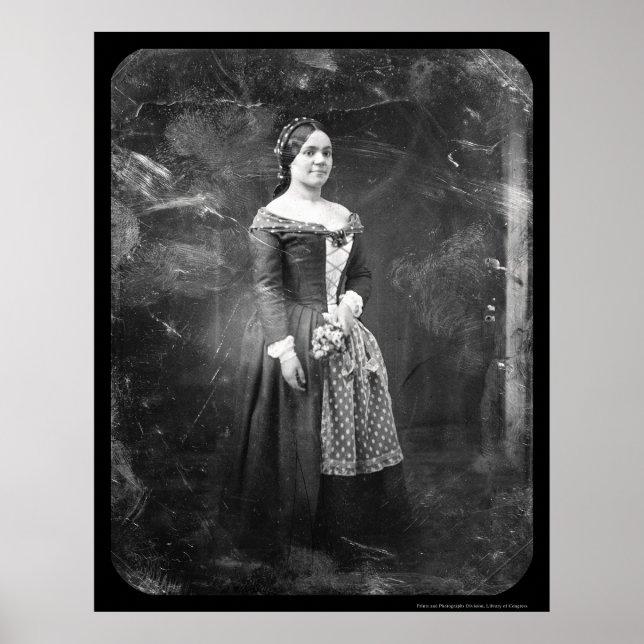 Rosalie Laborde Opera Daguerreotype 1845 Poster (Framsidan)
