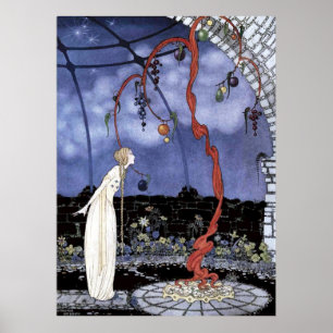 Rosalie och Träd i Beauty av Virginia Sterret Poster