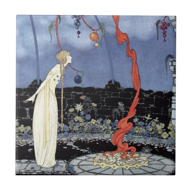 Rosalie vid Virginia Frances Sterrett Kakelplatta (Framsidan)