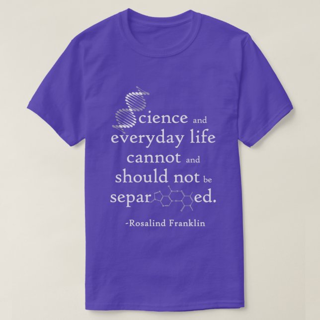 Rosalind Franklin Classic TShirt T Shirt (Design framsida)