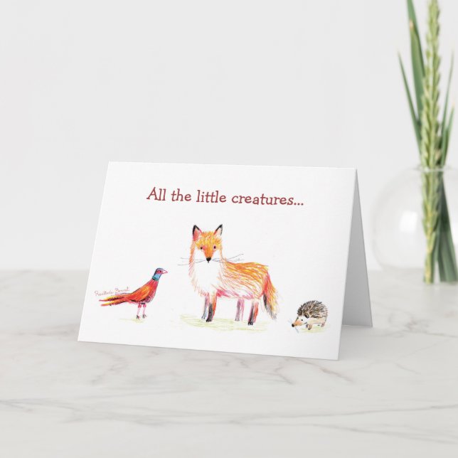 Rosalinde Bonnet-födelsedagskort Kort (Framsida)