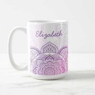 Rosaline Mandala 15 oz. Personlig Mugg
