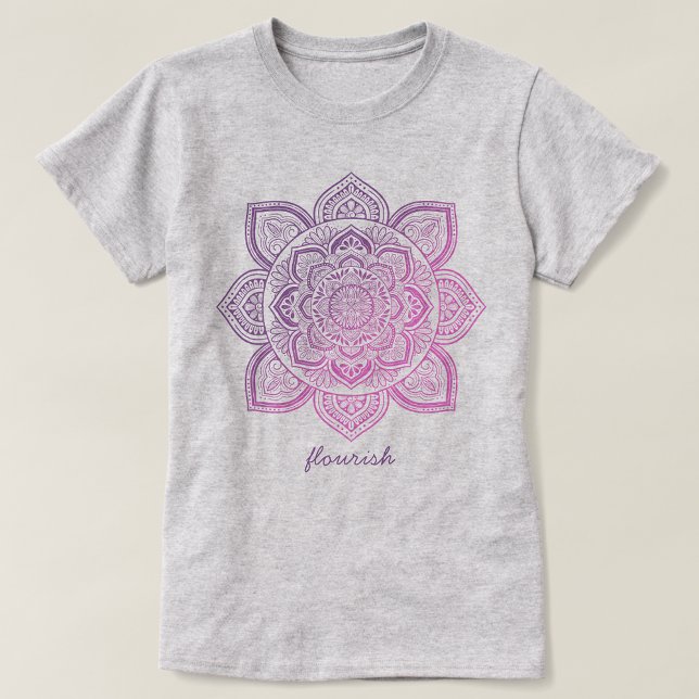 Rosaline Mandala Personalized T-Shirt (Skapare uppladdad)