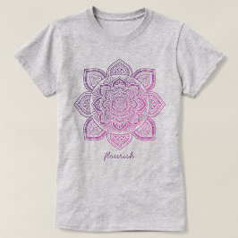 Rosaline Mandala Personlig T-Shirt