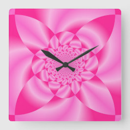 RosalövPetal Fyrkantig Klocka