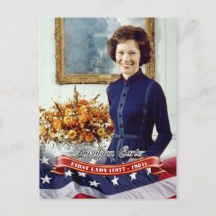 Rosalynn Carter, USA:s första dam Vykort