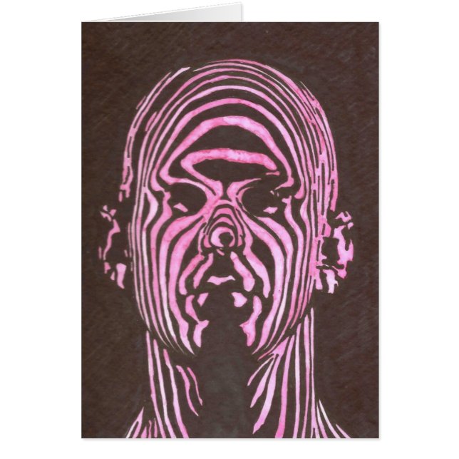 Rosaman Hälsningskort (Framsidan)