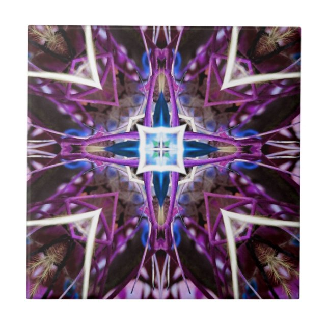 Rosamönster Kakelplatta (Framsidan)