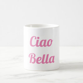 Rosamugg för Ciao Bella Kaffemugg