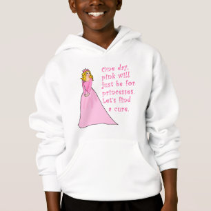 Rosan är för produkter för Princesses bröstcan T-shirt