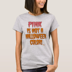 Rosan är ingen Halloween Färg-finny oktober-design T Shirt