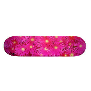 Rosan blommar skateboarden old school skateboard bräda 21,6 cm