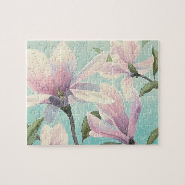 Rosan blomstrar från söderna pussel (Horisontell)