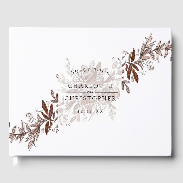  rosan bröllop gästböcker (Framsida)