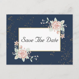 Rosan Bröllop spara datum Vykort