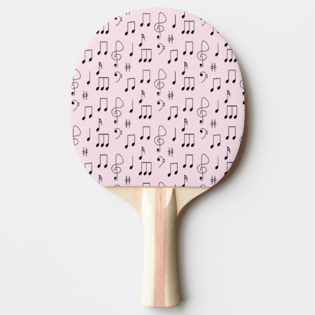 Rosan har just noterats pingisracket (Framsidan)