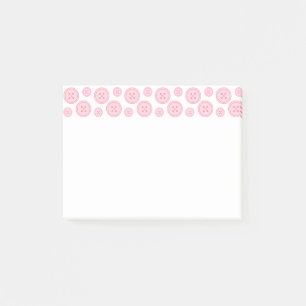 Rosan knäppas post-it block