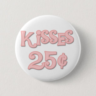 Rosan kysser 25 Cents Knapp