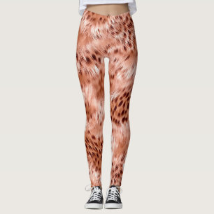  Rosan Leopard ro Guld Leggings