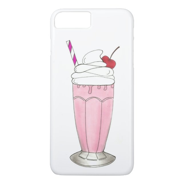 Rosan Milkshake Foodie  Case-Mate iPhone Skal (Baksida)