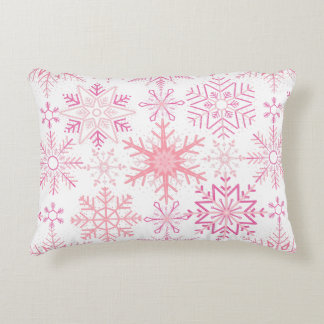 Rosan mönster prydnadskudde