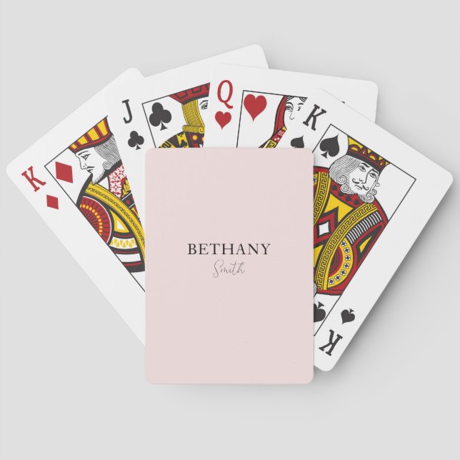  Rosan Namn Casinokort (Baksidan)