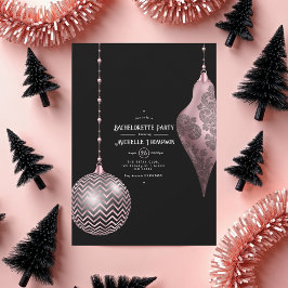  Rosan och Guld-julgranen Bachelorette i Ro Inbjudningar