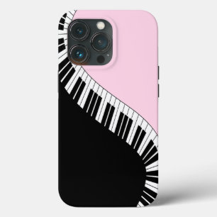 Rosan Piano Tangentbord Black and White Music Desi