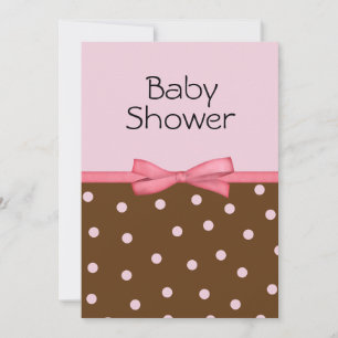 Rosan pricker baby showerinbjudningar inbjudningar