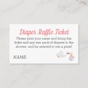 Rosan Raffle Stork Flicka Tilläggskort