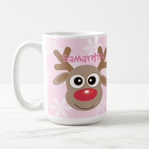 ROSAN SNÖFLINGOR i TECKNADEN Kaffemugg