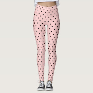 Rosan & svarten pricker leggings