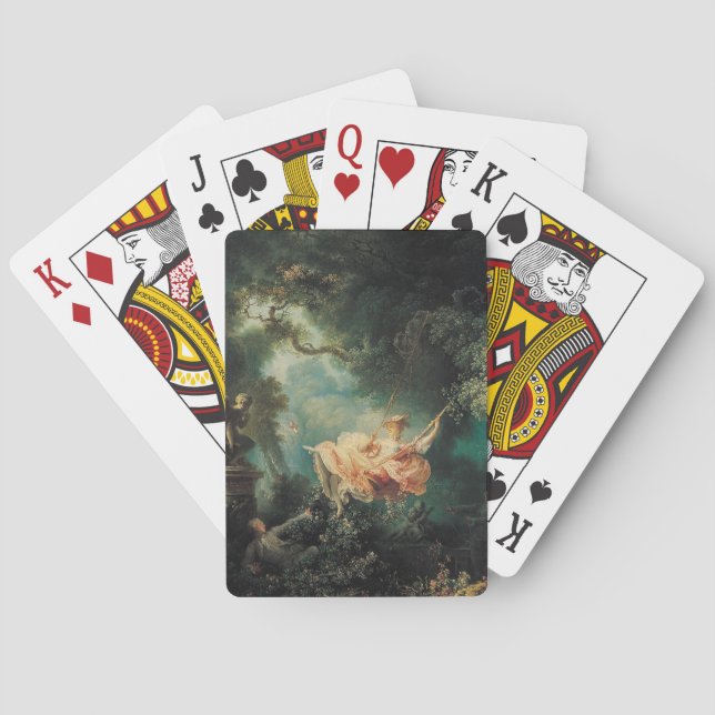 ROSAN SWING.grönt Kortlek (Baksidan)