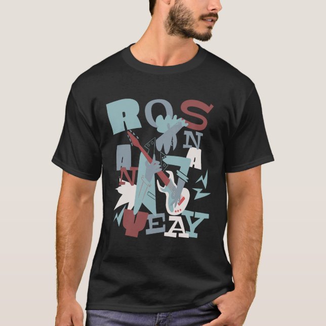 Rosanna Toto Black T Shirt (Framsida)