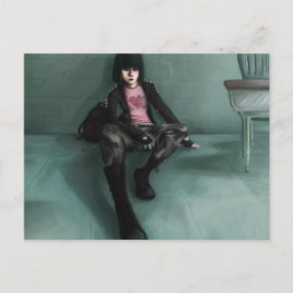 Rosans beröring vykort