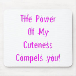 Rosans kraft för min skönhet musmatta