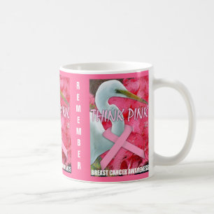 Rosans medvetenhet kaffemugg