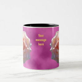 Rosansiktsmugg Två-Tonad Mugg