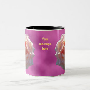 Rosansiktsmugg Två-Tonad Mugg