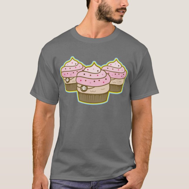 rosapiratmuffin tee shirt (Framsida)
