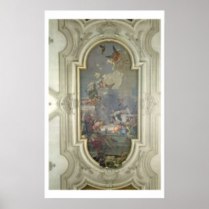 Rosarins institution, St. Dominic (fres) Poster