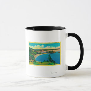 Rosario Beach i San Juan-öarna, Washington Mugg