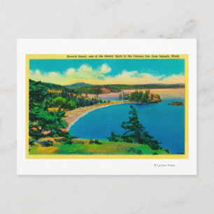 Rosario Beach i San Juan-öarna, Washington Vykort